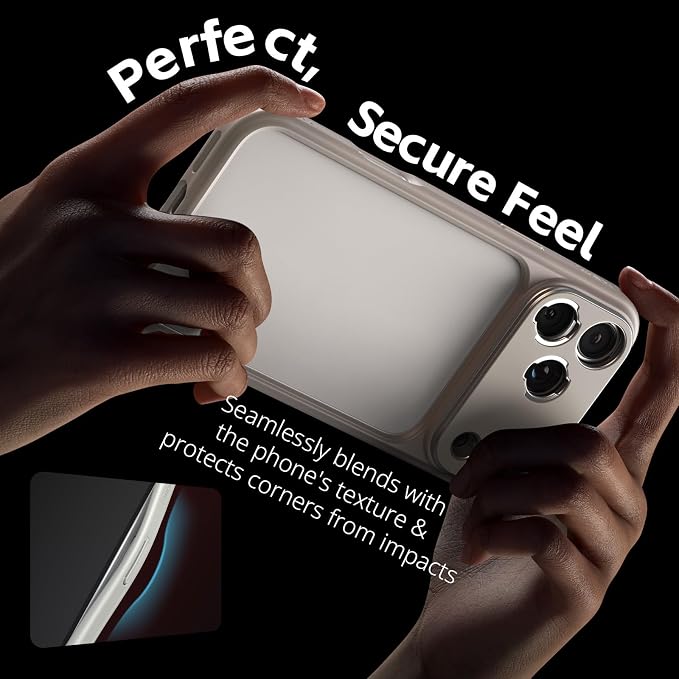 SMALLRIG FilMov Bumper Phone Case for iPhone 17 Pro Max, Hollow Back Design with Lens Backplate, 67mm Filter Adapter Compatible with Phone Gimbal Stabilizers, for DJI for Insta360, Gray- 5794 - Image 6