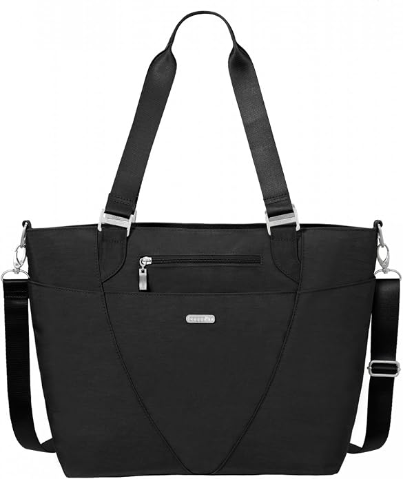 Baggallini Avenue Tote - 12x18 Laptop Tote Bag for Women - Lightweight Work Travel Carry On Bag - Image 4
