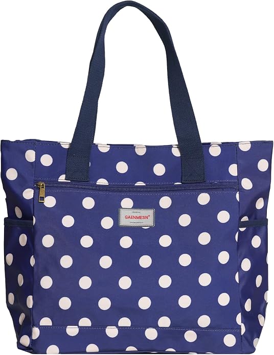 GAENMESN Women's Lightweight Waterproof Tote Bag Durable Designer Handbag with Zipper Travel Commute Everyday Use by GAENMESN