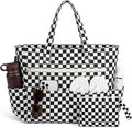 Large Beach Bags for Women, Waterproof Sandproof Beach Tote Bags Swim Pool Bags with Zipper & Wet Pocket Family by Unknown