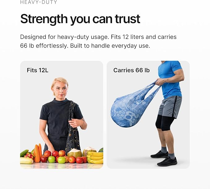 Nanobag Micro 12L Tote Foldable Packable Reusable Grocery Shopping Bag | 0.8 oz Premium Portable Collapsible Ultralight Pocket-Sized for Everyday Use & Travel - Image 7