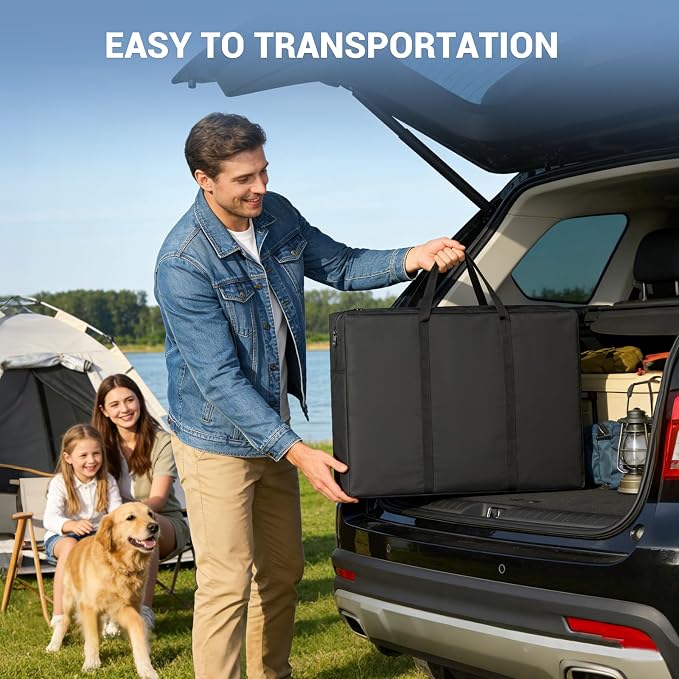 Folding Camping Table Carry Bag 35x4x21in 600D - Image 6