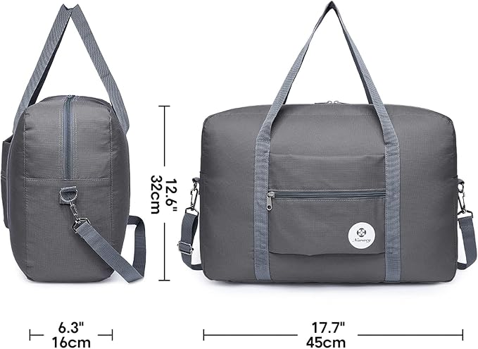 For Spirit Airlines Personal Item Bag Foldable Travel Duffel Bag Tote Carry on Luggage Duffle Overnight for Women and Men - Image 5
