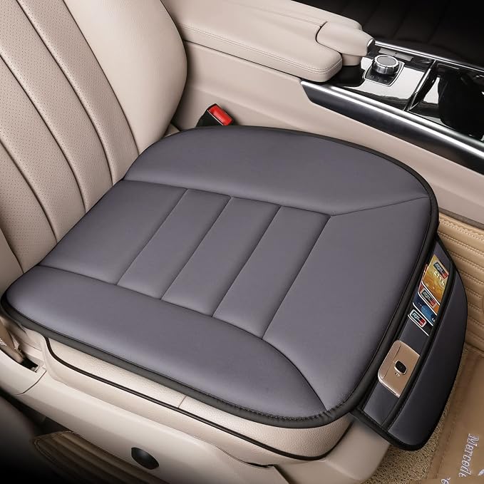 Lofty Aim Car Seat Cushion for Driving, Memory Foam Driver Seat Cushion | Car Seat Cushion for Long Driving, Automotive Seat Cushion for Pain Relief, Car Seat Pillow Fits Car, Office Chair Dark Gray by LoftyAim
