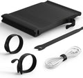 Lamicall 100Pack Reusable Cable Ties, 6-Inch Nylon Hook Loop Straps | Durable Cord Organizer Cable Management Wraps, Wire Storage for Computer PC Home Office, Travel Accessories Gadgets by Lamicall