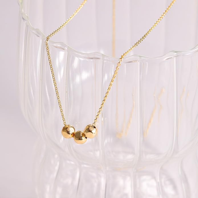 Gold Necklace for Women, Dainty Charm Pendant Necklace Jewelry Gift | 14K Gold Plated, Cute, Delicate, Adults, Non Tarnish, Hypoallergenic, Accessories - Image 5