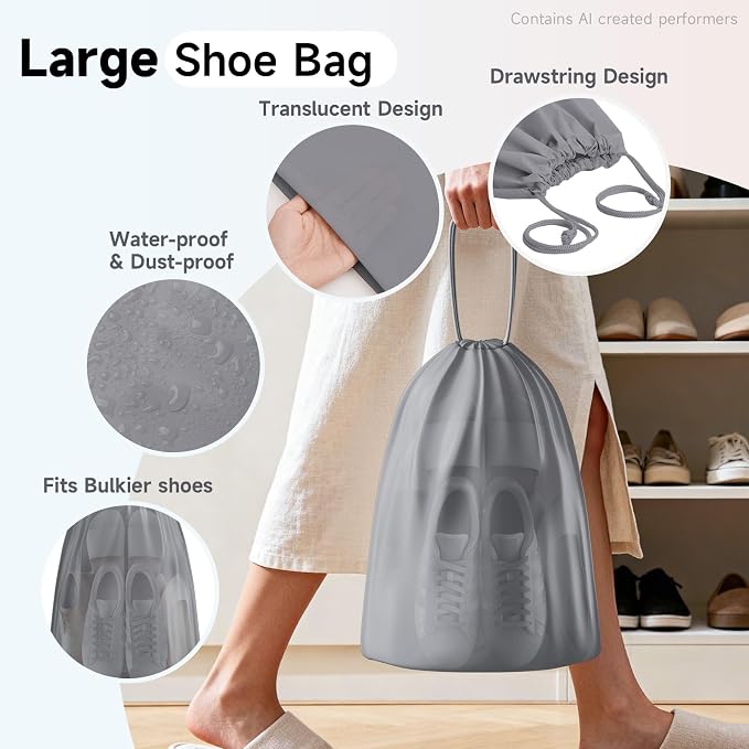 OlarHike 9 Set Packing Cubes for Travel,Gifts for Women Mom,Anti-Tearing Suitcase Organizer,with Over 1000 pcs Mesh Holes,Vacation Essentials & Accessories for Cruise Ship - Image 7