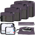 BAGAIL 8 Set/9 Set Packing Cubes Luggage Packing Organizer for Travel, Suitcase Packing Bags for Travel Accessories by BAGAIL