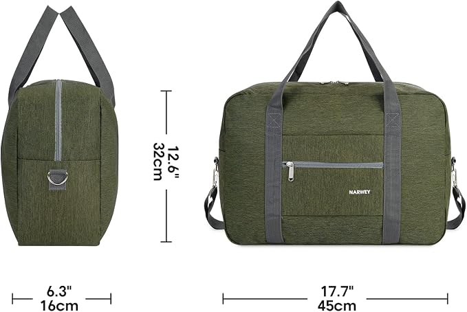 For Spirit Airlines Personal Item Bag Foldable Travel Duffel Bag Tote Carry on Luggage Duffle Overnight for Women and Men - Image 8