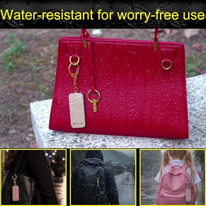 Ultrathin Personal Alarm Rainproof Ultra-Lightweight (0.8 oz) Bulky-Free Keychain Siren for Women, Students Safety. SOS Emergency 130db Hiking Alert Strobe Light. Replaceable Battery. Rose Gold - Image 5