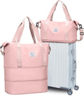 Travel Duffel Bag, Sports Tote Gym Bag, Shoulder Weekender Overnight Bag for Women by WONHOX