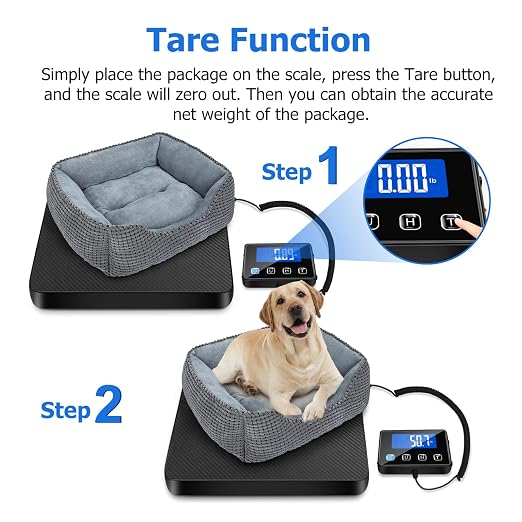 Shipping Scale, 440 lbs/0.35oz High Accurate Digital Postal Scale with Hold/Tare Function, Postage Scale for Packages, Luggage, Small Business, Home Use, Battery & Charging Cable Include - Image 5