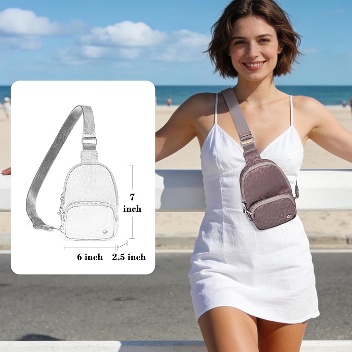 NEICOA Small Anti Theft Crossbody Bags for Women Lightweight RFID Sling Bag | Nylon Travel Purse for Daily Casual Use - Image 2