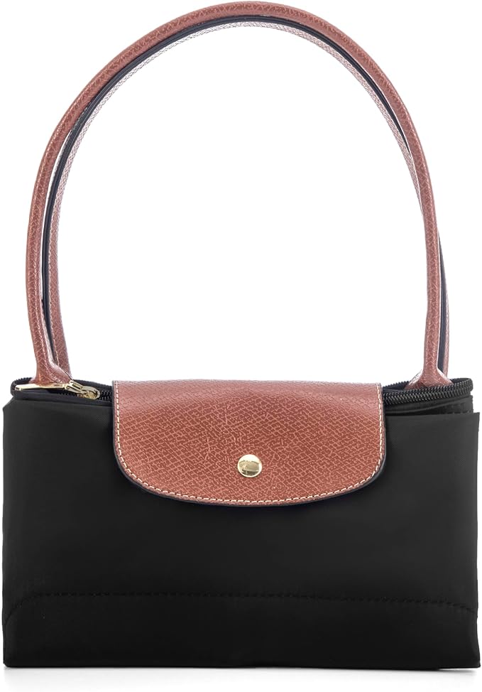 Tote Bag for Women Foldable Shoulder Bag Nylon Weekend Hobo Handbag - Image 5