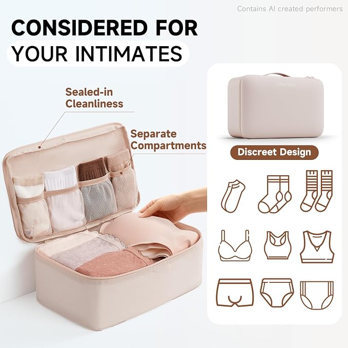 OlarHike 11 Set Packing Cubes for Travel,Gifts for Women Mom,Anti-Tearing Suitcase Organizer,with Over 1000 pcs Mesh Holes,Vacation Essentials & Accessories for Cruise Ship - Image 5