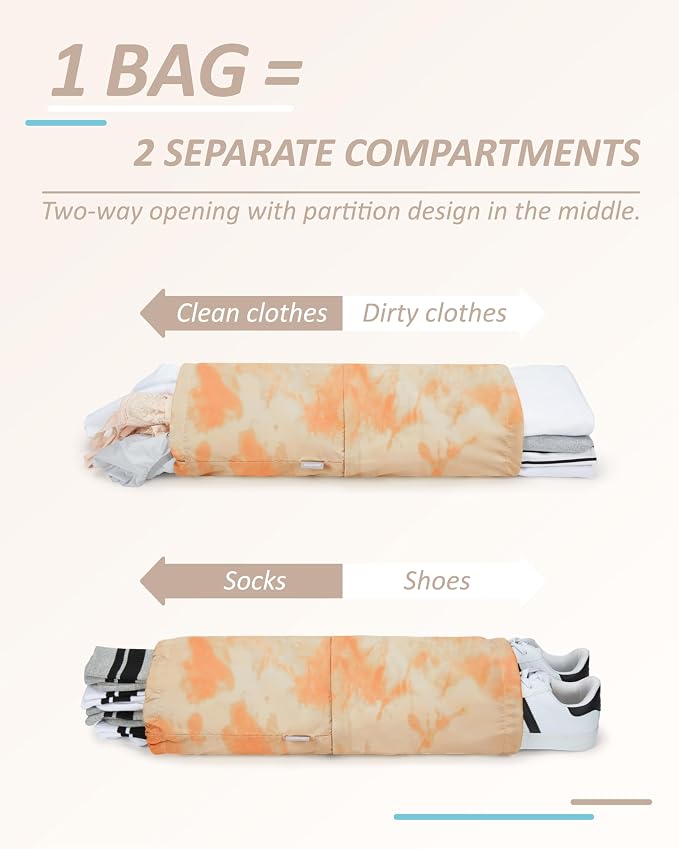 BAGSMART Compression Packing Cubes for Travel Essentials | 14 Set /6 Set /4 Set/2 Set, Lightweight, Durable - Image 5