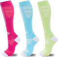 fenglaoda Compression Socks for Women Men 3 Pairs Graduated Compression Support Circulation Socks for Nurses by fenglaoda
