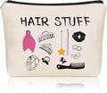 Mom Gifts Hair Stuff Makeup Bag: Hair Accessories Themed Cosmetic & Toiletry Organizer Pouch For Teen Girls & Women Hairstylist Sisters, Friends.Ideal Mom Gift For Travel, Birthdays. by Girllyempoweringeverywomen