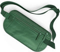 VENTURE 4TH Travel Money Belt, RFID Blocking Passport Holder - Sleek Green by VENTURE4TH