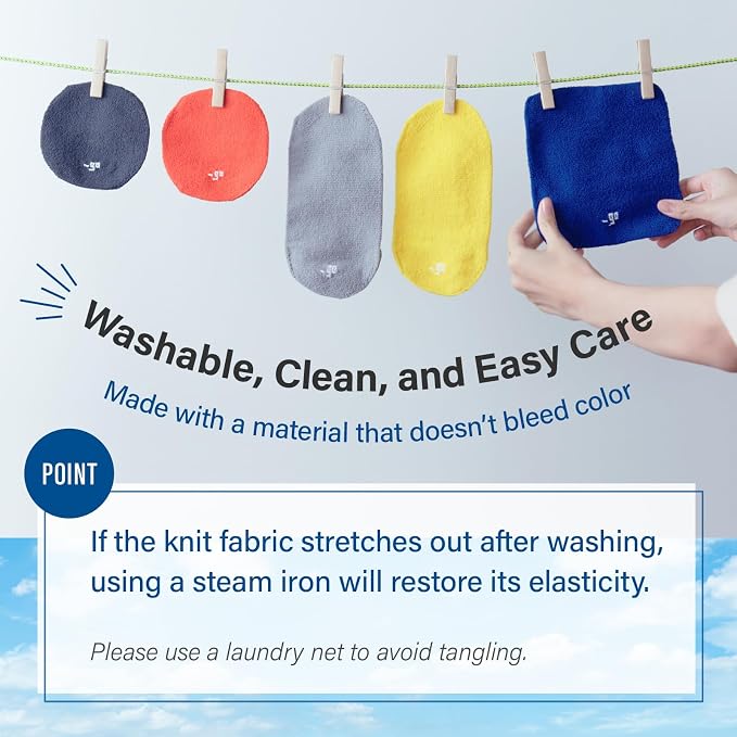 Cable Organizer, Circle, Made in Japan, Blue - Image 5
