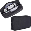 CAAORDKSO Electronics Organizer Travel Case, Cord Organizer Travel Cable Organizer Bag Waterproof Portable Accessories Case for Cable, Cord, Charger, Phone, Power Bank, Earphone (Small-Black) by Unknown