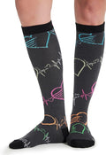 Cherokee Legwear Compression Socks for Women 10-15 mmHg (1-Pair Pack) | Comfort Support Knee Highs, Soft Fit, Regular & Wide Calf, Soft Knit Feel, Lightweight, Easy Care for Work and Everyday Wear by Cherokee