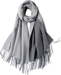 maamgic Women's Scarf Pashmina Shawls Blanket Scarf for Evening Dress | Soft Viscose Blend ,Lightweight,Large Scarf with Cozy Cashmere-Feel, Perfect For Weddings,Cruise Travel & Flights by MaaMgic