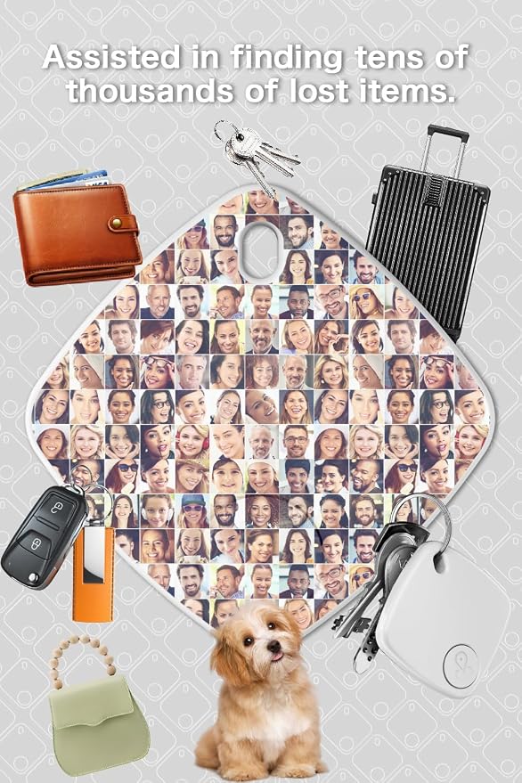Android Compatible Smart Tracker Tag- Tracker Tags for Android Phones, Supports Google Find My Device, 2026 New Model (1, White) - Image 8