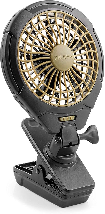 Treva 5 in Battery Powered Clip Fan with Clamp | Yes - Image 4
