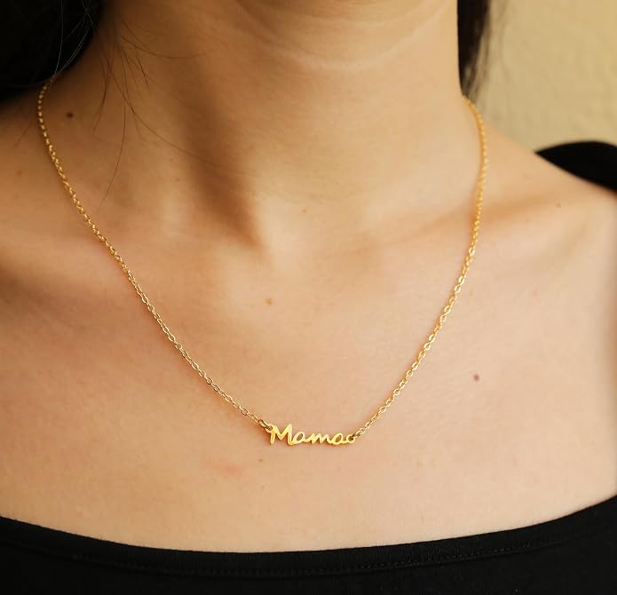 RZKING Golden Necklace for Women, Dainty Butterfly Heart Bow Rose Necklace, Gifts for Best Friend Sister Mom Girlfriend, Graduation Chritmas Birthday Anniversary Thank You Gifts - Image 6