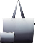 HOLYLUCK Tote Bag with a Detachable Small Bag, Foldable Reusable Grocery Bags 20L Shopping Bag by holyluck