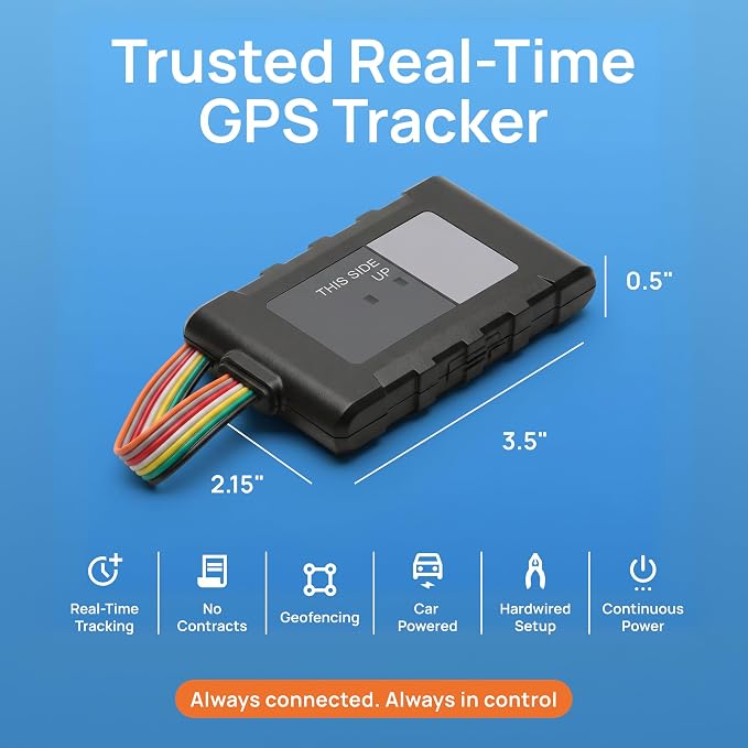 Brickhouse Security Livewire Dash GPS Tracker for Vehicles, Hardwired | Subscription Required, GPS Tracker with Real Time Tracking, Geofencing, Speed Alerts, Car Tracker, Wired to Dashboard - Image 6