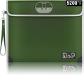 Fireproof Bag with Lock - 4200°F Heat Insulated, Waterproof Fireproof Money Bag with Zipper, Fireproof Document Bag for for Letter,A4,A5 Size Documents/Cash/Valuables/Passport, 13.9"x10.6"(Olive Drab) by BALAPERI