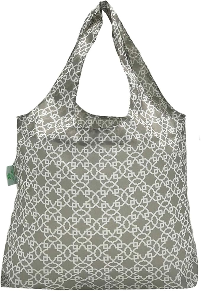 HOLYLUCK Reusable Grocery Bags,Heavy Duty Foldable Shopping Tote Bag (Standard, 3 Maze) - Image 3