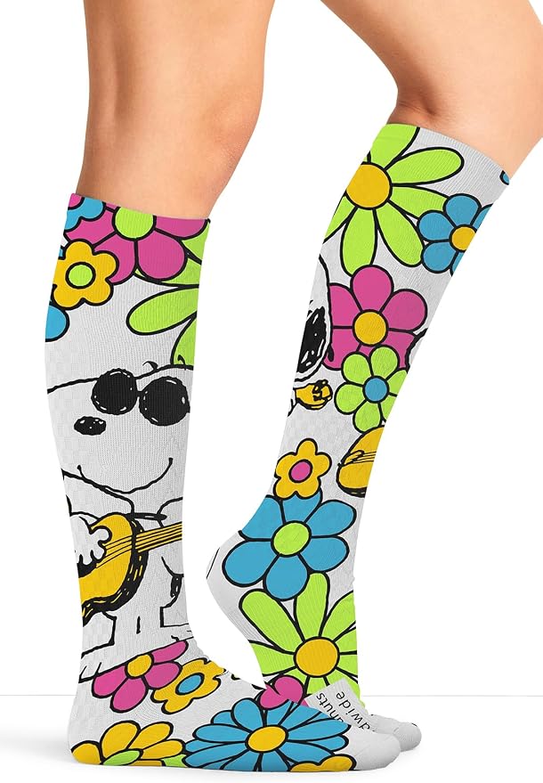 Cherokee Legwear Compression Socks for Women 10-15 mmHg (1-Pair Pack) | Comfort Support Knee Highs, Soft Fit, Regular & Wide Calf, Soft Knit Feel, Lightweight, Easy Care for Work and Everyday Wear by Cherokee