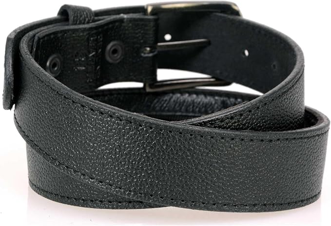 Milwaukee Leather Men's Black Money Leather Belt, MP7150 | Interchangeable Buckle; Hidden Money Pocket; Rider Storage - Image 8