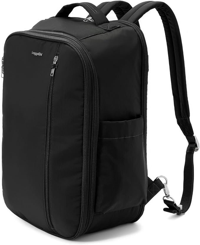 Securtex® Classic Anti-Theft Convertible Travel Backpack - 11x17” Carry-On, Fits 16” Laptop, Locking Zippers, Expandable - Image 2