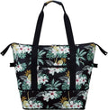 Expandable Duffel Bag for Women with Trolley Sleeve/Wet Pocket Weekender Travel Tote Large Carry On Overnight Luggage by HAWEE
