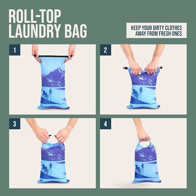 TRIPPED Travel Gear Large Compression Packing Cubes 7-Piece Set for Travel - Image 6