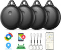 Android Smart Tags, 2026 New Smart Tags-4 Pack Android | Bluetooth Tracking Tag Compatible Google Find Hub App, Waterproof Keys Finder Item Locator for Keys, Wallets, Suitcases by Delumu