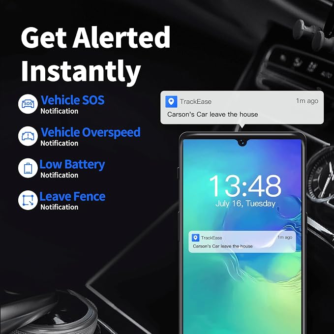 GPS Tracker for Vehicles, No Monthly Fee, No Subscription, Real-Time GPS, 120-Days Long Battery Life, 4G SIM Card and Data Included, Trip History, GeoFence, Driving Alerts, Magnectic, Global Coverage - Image 7