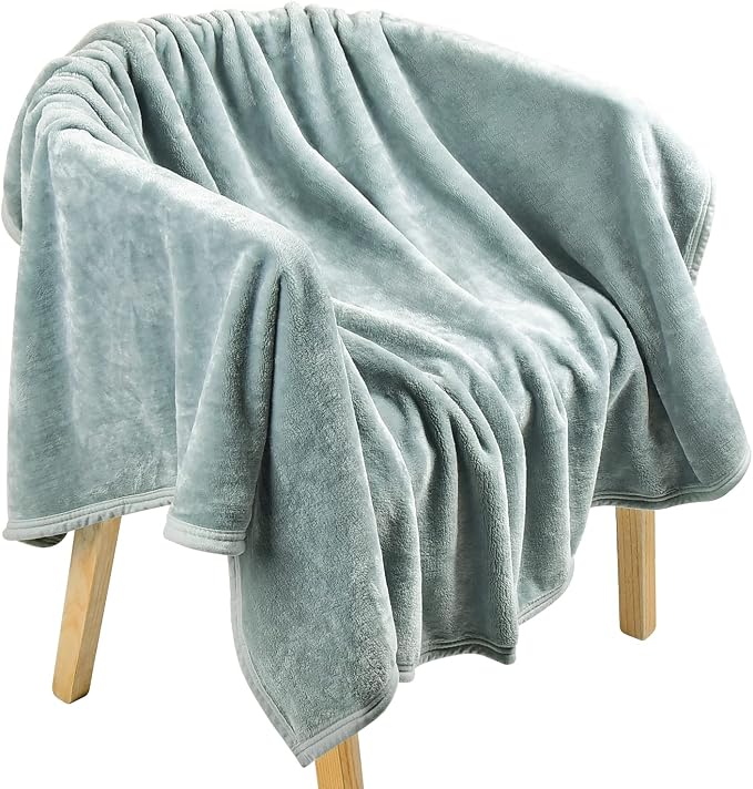 EIUE Comfortable Flannel Fleece Throw Blanket,Ultra Soft Nap Bedding Coverlets Quilt for Couch Sofa Bed Traveling,Lightweight Bed Blanket for All Season - Image 5