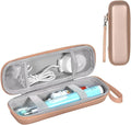 Toothbrush Travel Case for Oral B/Oral-B Pro 1000 1500 5000 7000 7500 6000 9600/ Phlips Sonicare 4100 5100 1100 6100 5300 Electric Toothbrush, Portable Hard Protective Storage Bag (Gold) by TUNYINSH