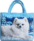 Women's Quilted Tote Bag – Lightweight Large Capacity Foldable for Travel | 20.87" L x 15.75" H by Unknown
