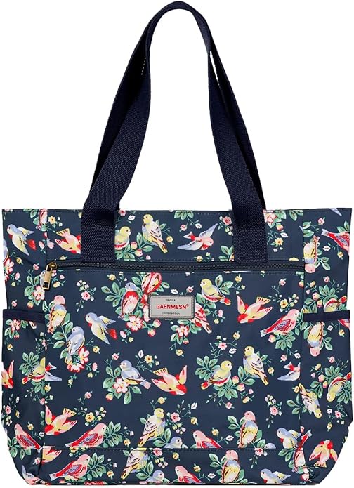 GAENMESN Women's Lightweight Waterproof Tote Bag Durable Designer Handbag with Zipper Travel Commute Everyday Use by GAENMESN