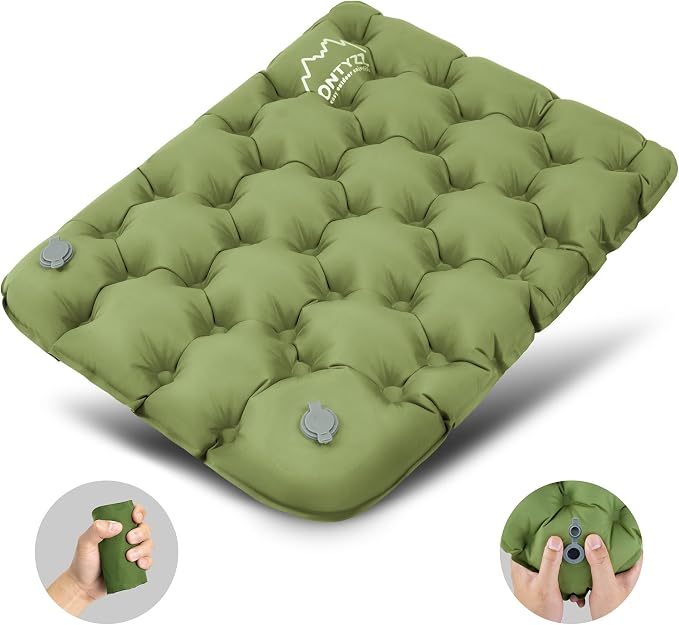 Inflatable Seat Cushion Lightweight Airplane Seat Cushion | Stadium Seat Travel Cushion for Climbing Hiking Office Airplane by OTNYZZ