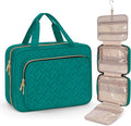Toiletry Bag for Women, Large Cosmetic Travel Bag, Hanging Toiletry Bag for Bathroom, Thickened PVC Waterproof Travel Makeup Bag, Toiletries Bag for Travel Business Trips and Camping by Wedama