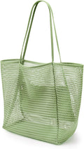 KALIDI Beach Mesh Tote Bag, Casual MAX 23L Summer Foldable Hobo Bag Women | Sandproof Widen Strap Large Shoulder Bag For Lake Pool Vacation Travel Picnic Grocery Market Shopping Carrier by KALIDI
