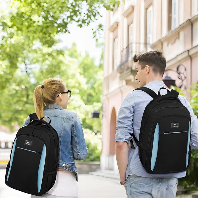 MATEIN Business Travel Laptop Backpack for Men, Anti Theft Slim Sturdy Bag | Fits 15.6 Inch Notebook, Water Resistant, College Computer Backpack for Work, Personal Item Bag, Gifts for Women & Men - Image 8