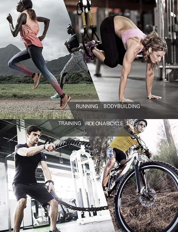 Gox Running Belt, Black | Slim Waist Pack for Phone Holder, Waterproof Athletic Pouch, For Men Women Running Gym Hiking, Small Cross Body Sling Bag - Image 8